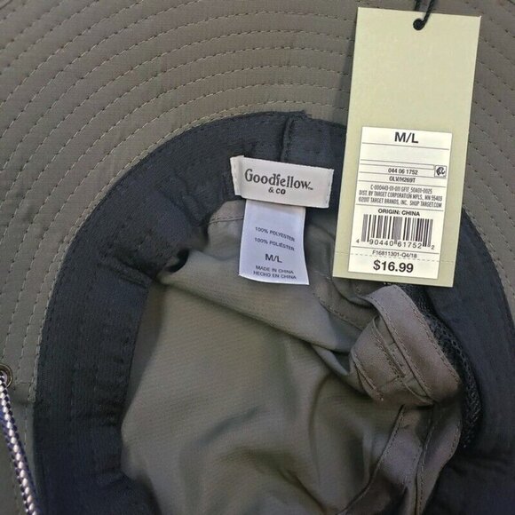 Men's Riptop Outback Floppy Hat With Open Hole Mesh Venting Goodfellow and Co - Picture 6 of 7